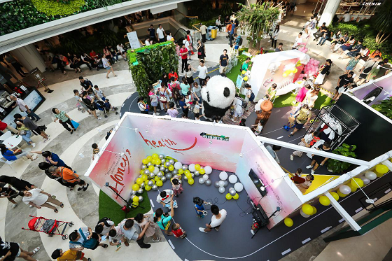 链接新森活方式，碧家森林主题快闪店潮爆亮相广州(图2)