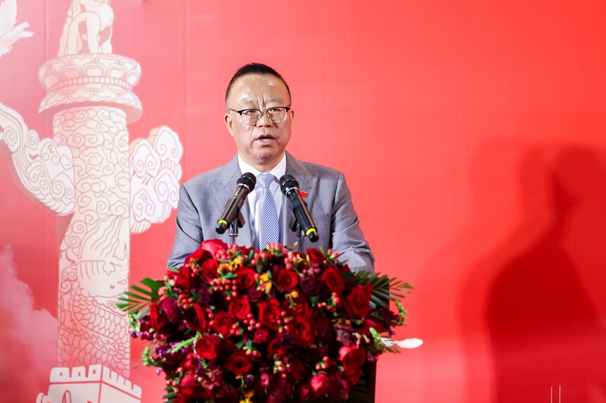 1727798275997264.jpg 武鹏、程炯陶庆祝新中国75华诞书画展在京开幕(图6)